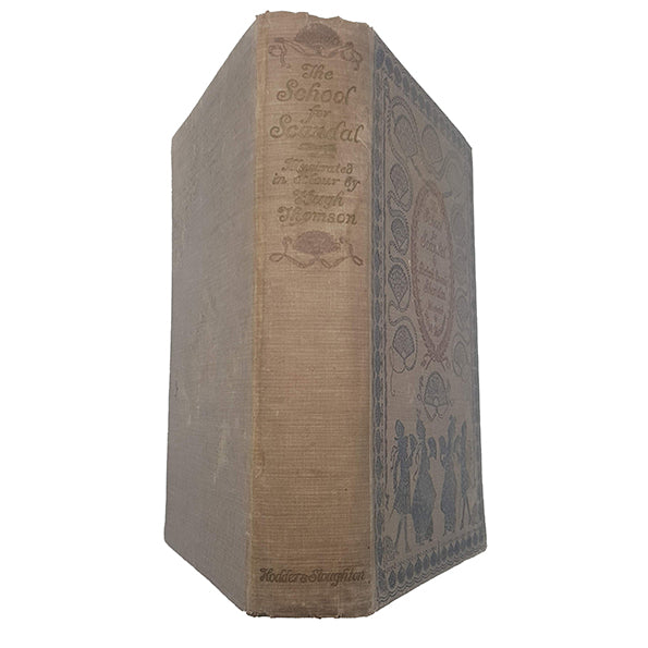 The School of Scandal by Richard Brinsley Sheridan, illustrated by Hugh Thomson