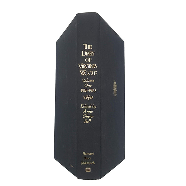 The Diary of Virginia Woolf, Volume One 1915-1919 edited by Anne Olivier Bell - Harcourt, 1977