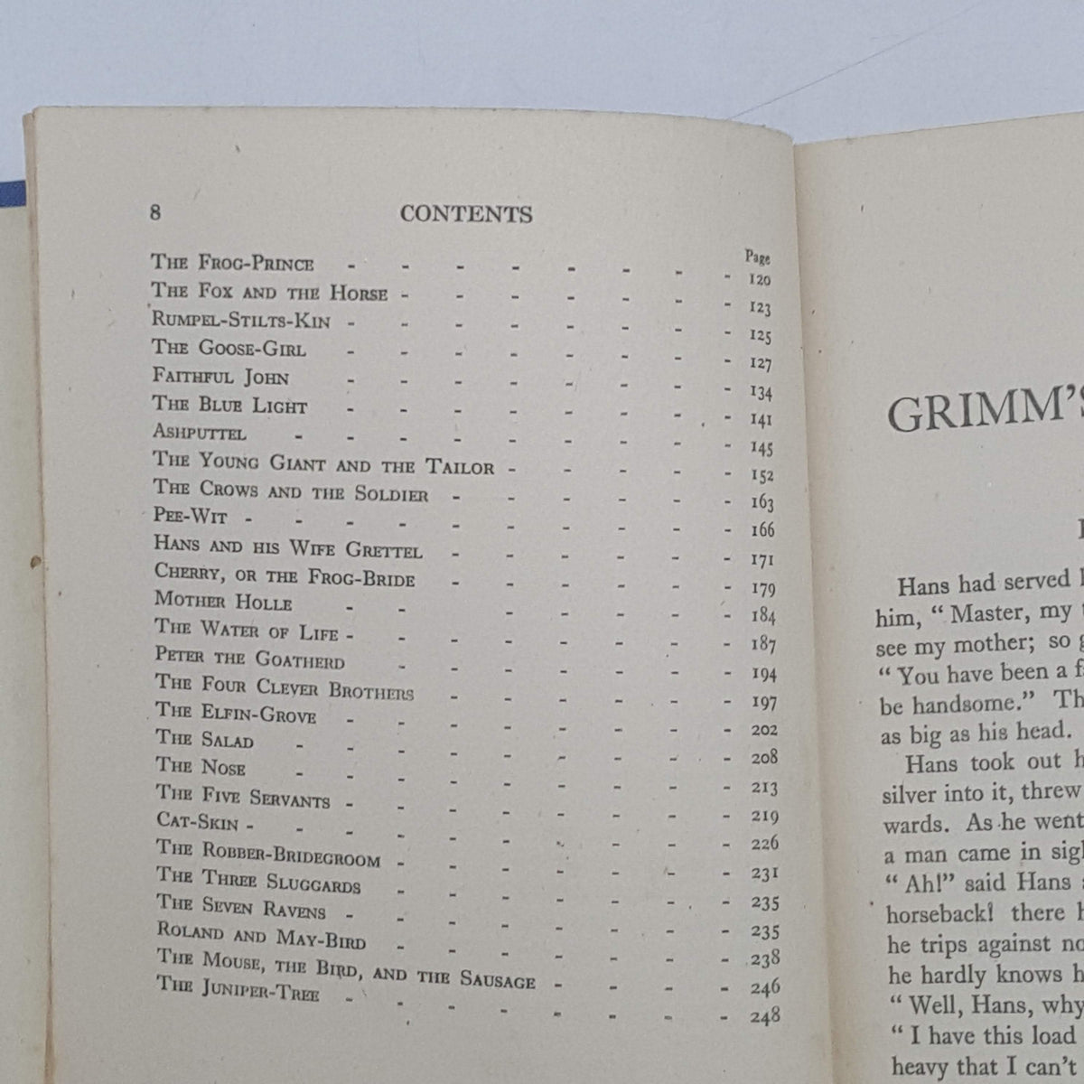 Grimm's Fairy Tales - Blackie