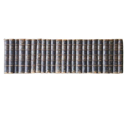 The British Essayists, 1823 (23 Leatherbound Books)