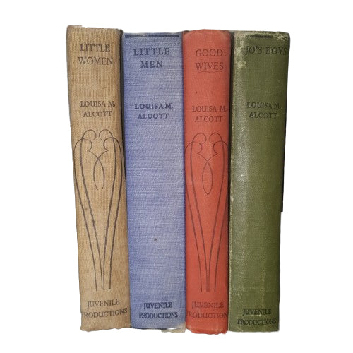 Louisa May Alcott's Little Women Complete Series 1-4 (4 Books)