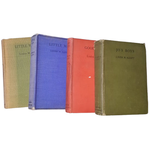 Louisa May Alcott's Little Women Complete Series 1-4 (4 Books)
