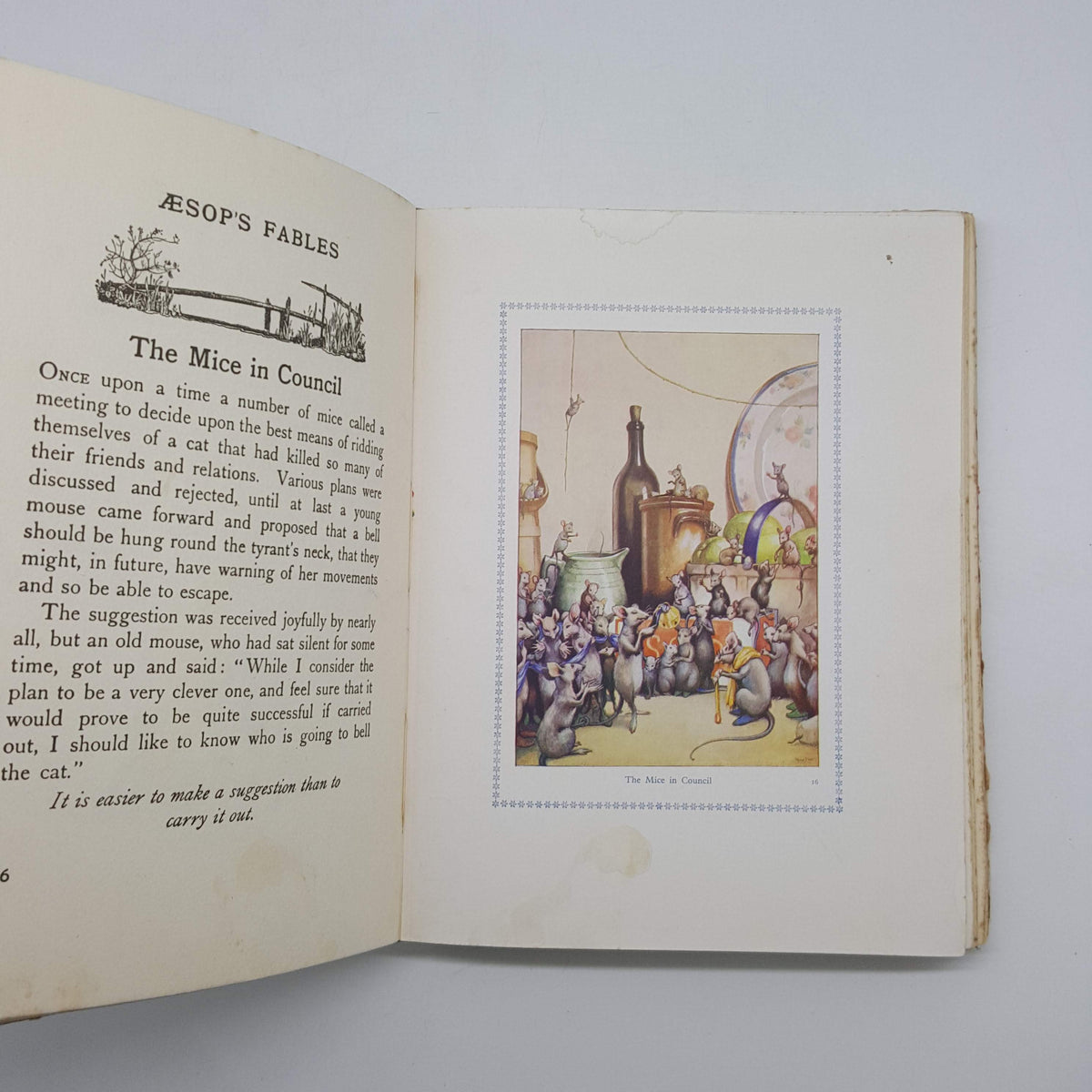 Aesop's Fables Illustrated by Nora Fry - Coker &amp; Co.