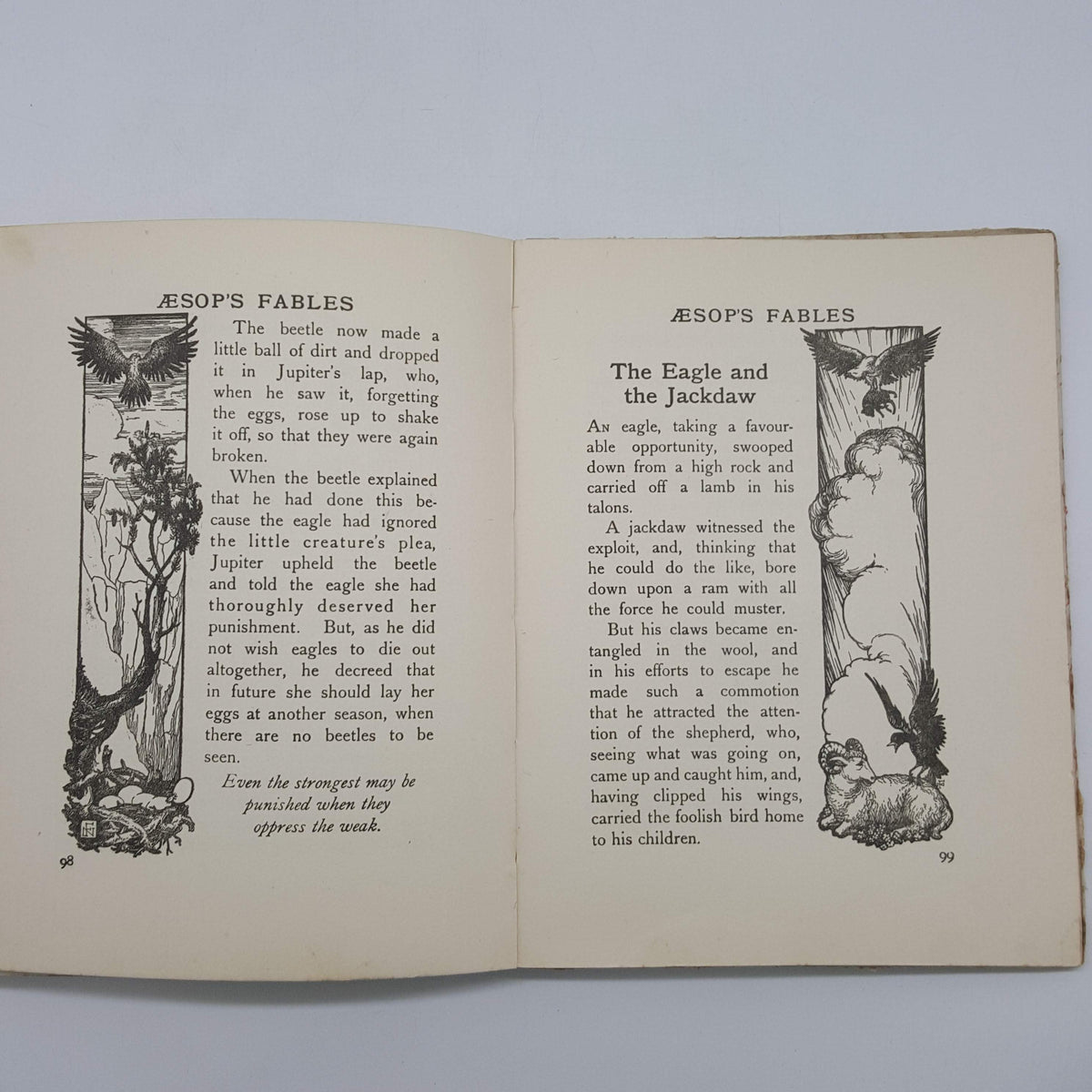 Aesop's Fables Illustrated by Nora Fry - Coker &amp; Co.