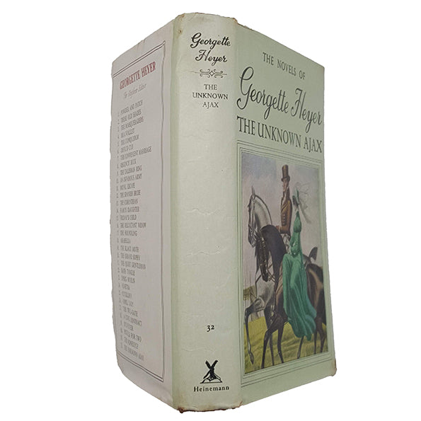 The Unknown Ajax by Georgette Heyer - Heinemann, 1971