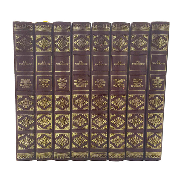 P. G. Wodehouse Collected Works - Heron, c.1970 (8 Books)