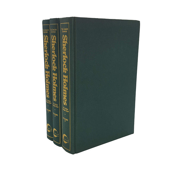 The Complete Illustrated Sherlock Holmes 1-3 by Arthur Conan Doyle - The Leisure Circle, 1988 (3 Books)