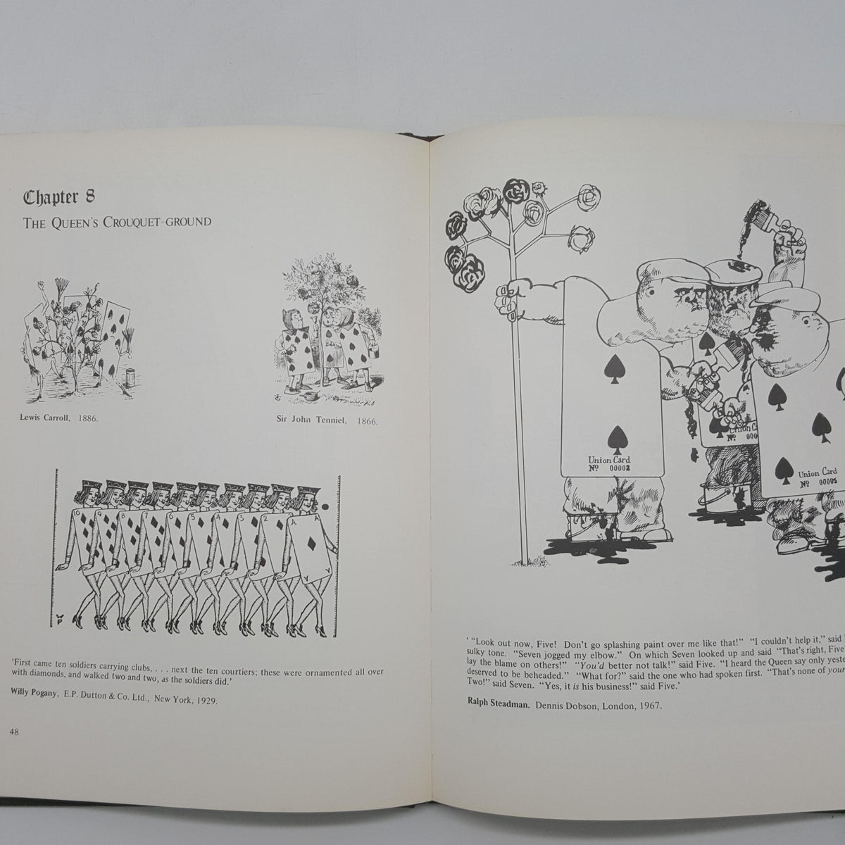 Illustrators of Alice by Graham Overden and John Davis - Academy Editions, 1972
