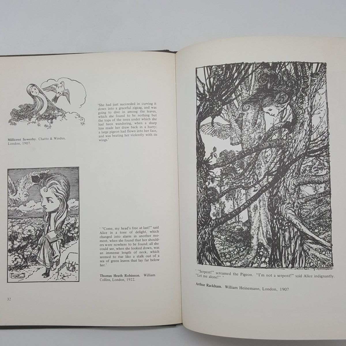 Illustrators of Alice by Graham Overden and John Davis - Academy Editions, 1972