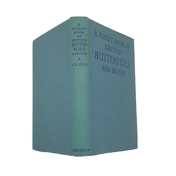 Pocket Book of British Butterflies and Moths by Charles Hall - Adam &amp; Charles Black, 1950