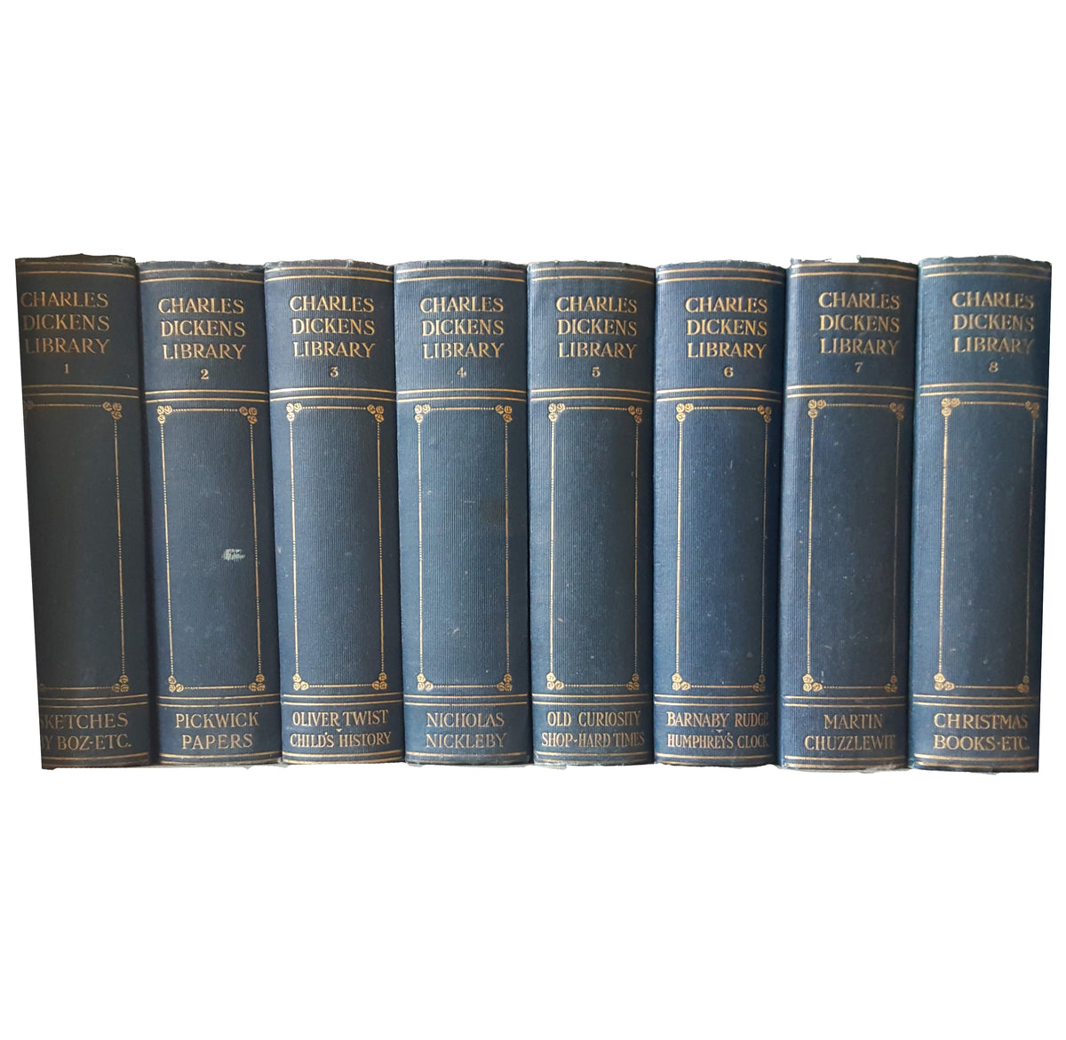 Charles Dickens' Collected Works Vols. 1-18 - Educational Book Company (18 Books)