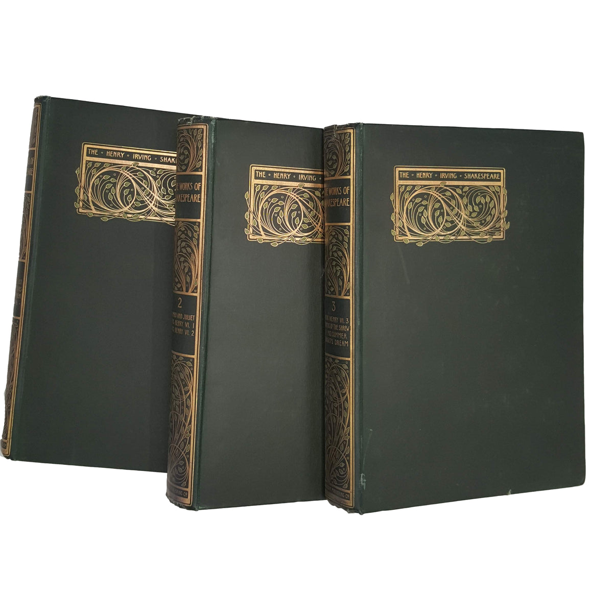 The Works of Shakespeare, Henry Irving Volumes 2-12 - Gresham Publishing, 1906 (11 Books)