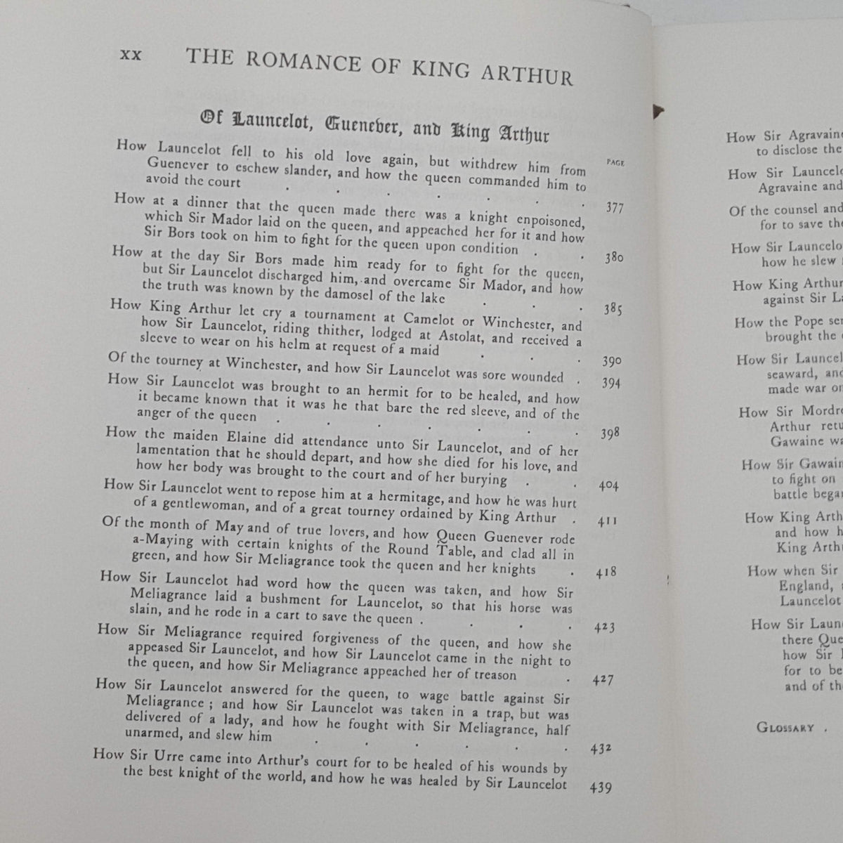 The Romance of King Arthur by Alfred W. Pollard - Macmillan, 1979