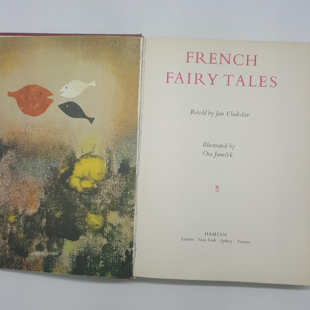 French Fairy Tales Retold by Jan Vladislav - Hamlyn, 1971