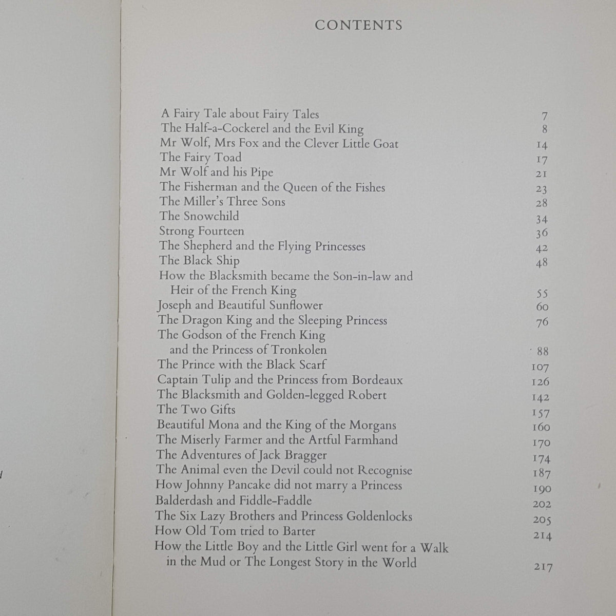 French Fairy Tales Retold by Jan Vladislav - Hamlyn, 1971