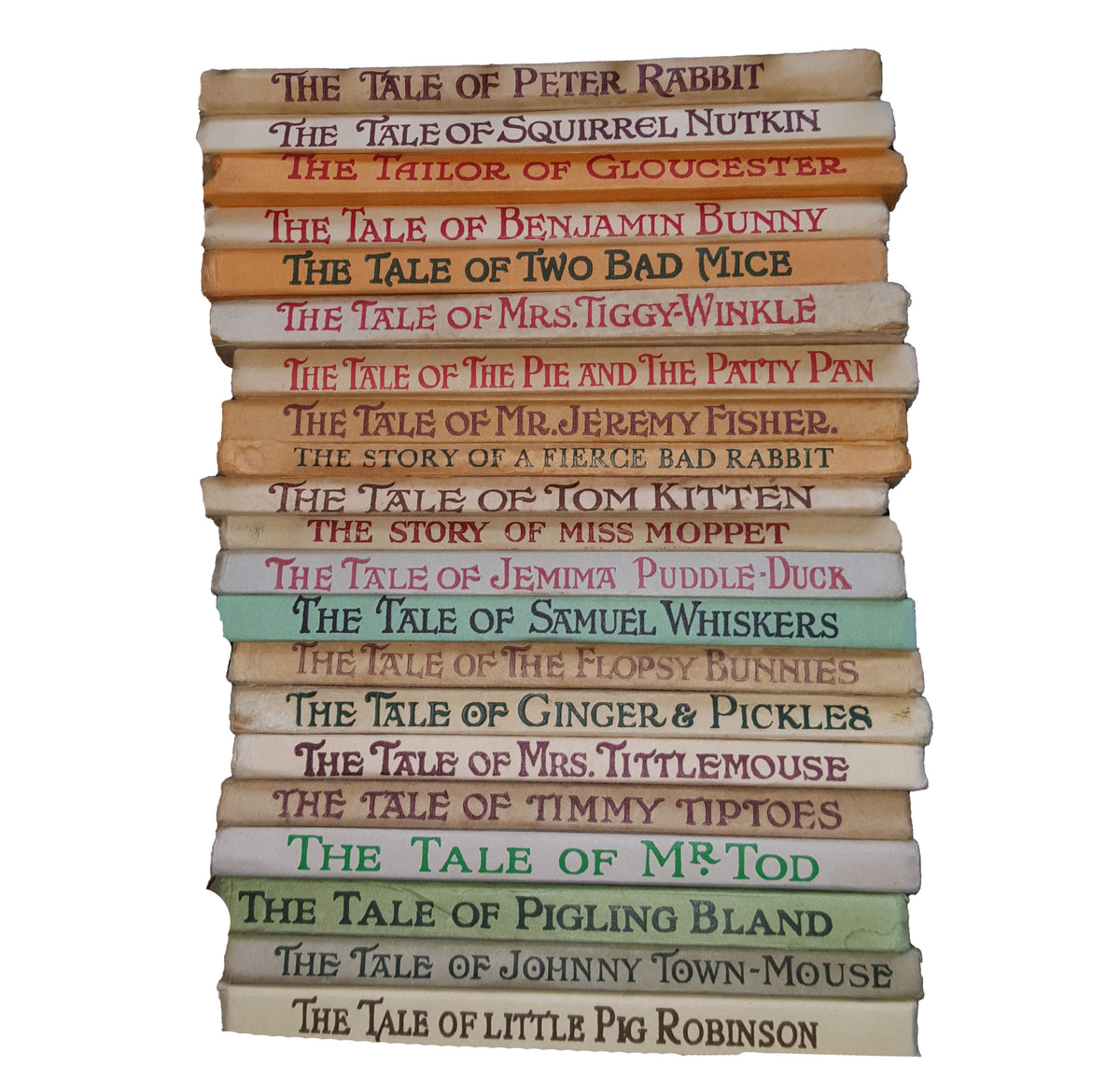 Beatrix Potter’s The Peter Rabbit Books - (21 BEIGE Books)
