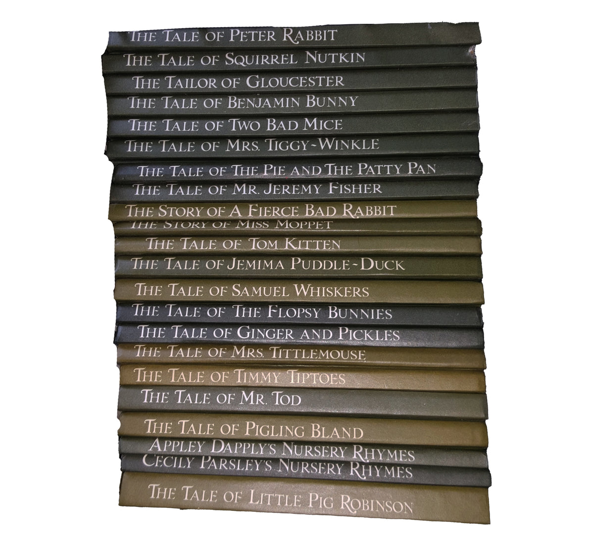 Beatrix Potter’s Peter Rabbit Set - (22 Green Books)