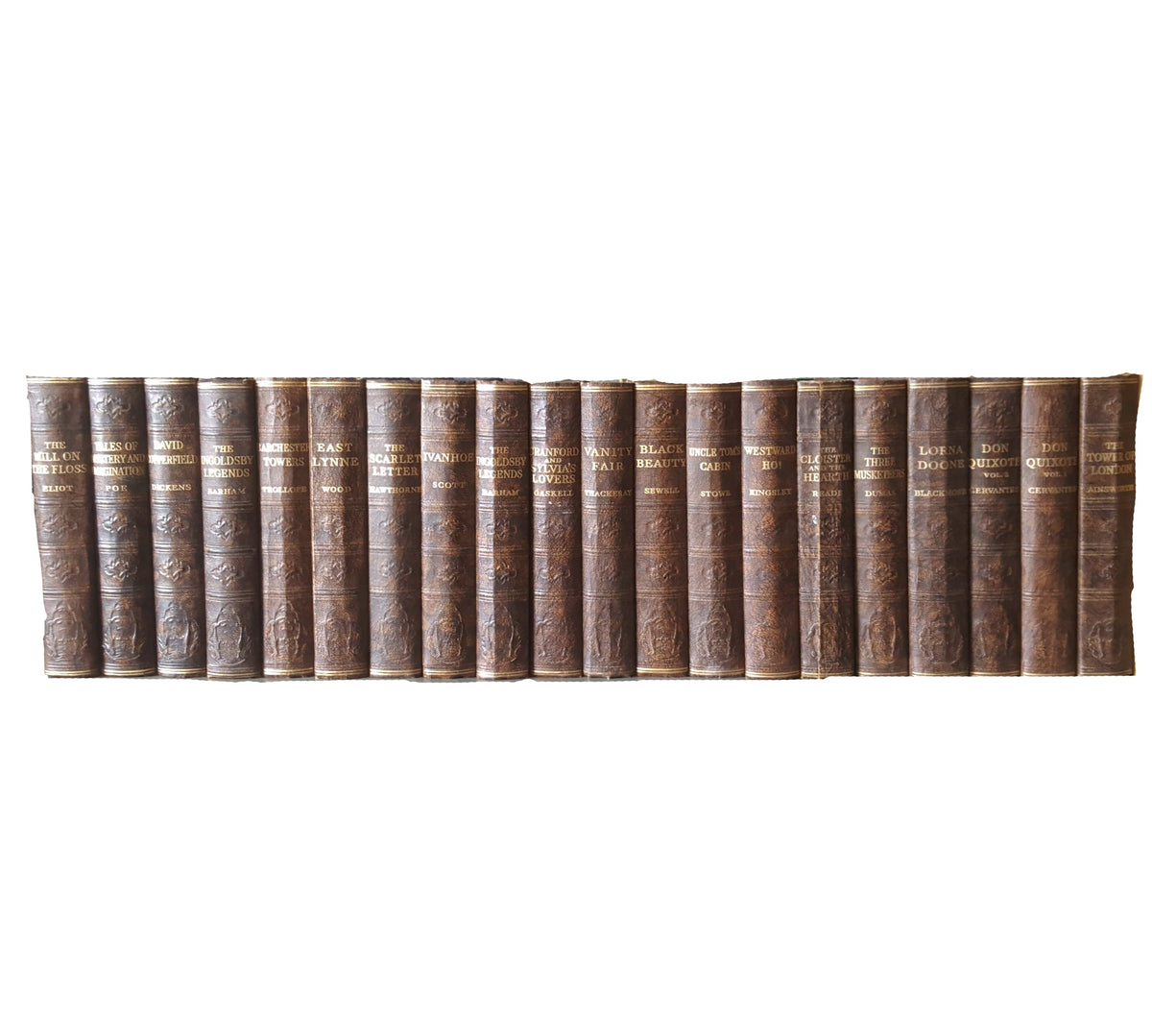 Odhams Classics Collection, c.1930s (20 Brown Books)