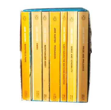 Jane Austen Complete Novels - Penguin Paperbacks in cardboard slipcase, 1976 (7 Books)