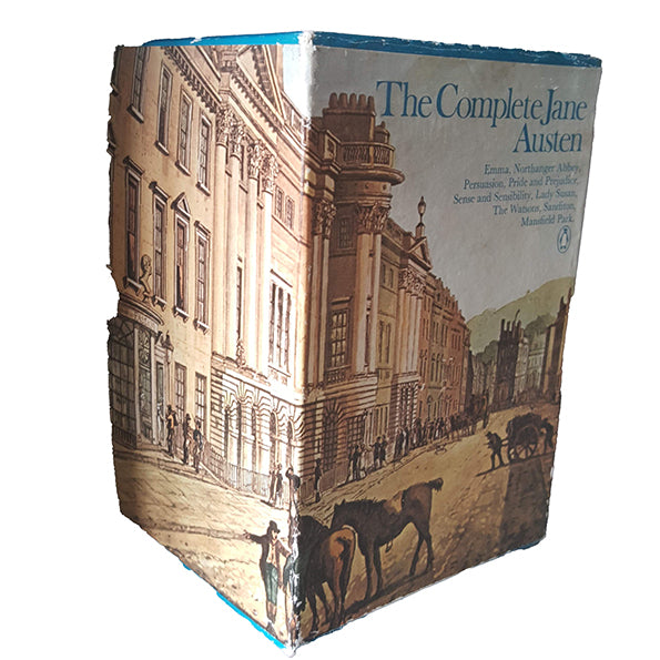Jane Austen Complete Novels - Penguin Paperbacks in cardboard slipcase, 1976 (7 Books)
