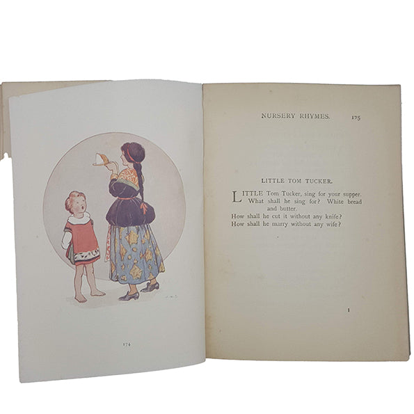 Nursery Rhymes with 48 Coloured Plates by Margaret W. Tarrant - Ward, c.1936