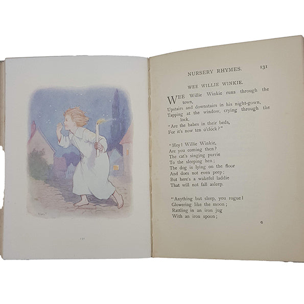 Nursery Rhymes with 48 Coloured Plates by Margaret W. Tarrant - Ward, c.1936