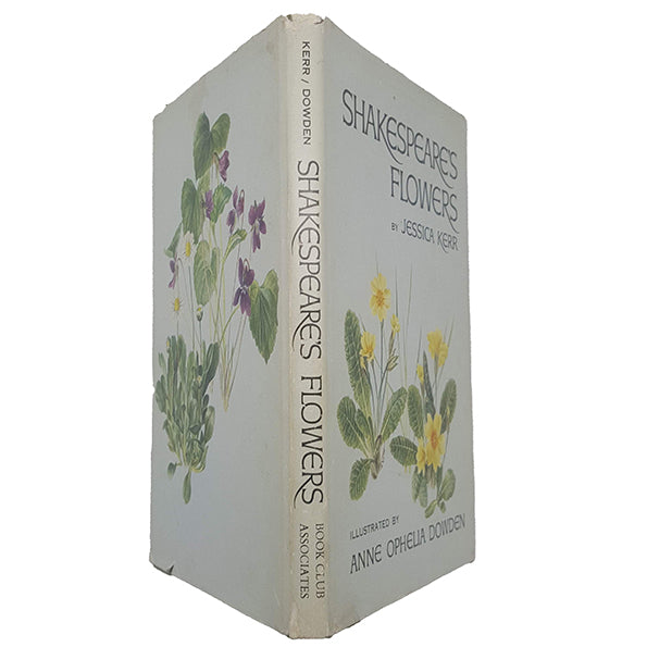 Kerr &amp; Dowden's Shakespeare's Flowers – Book Club Associates, 1970