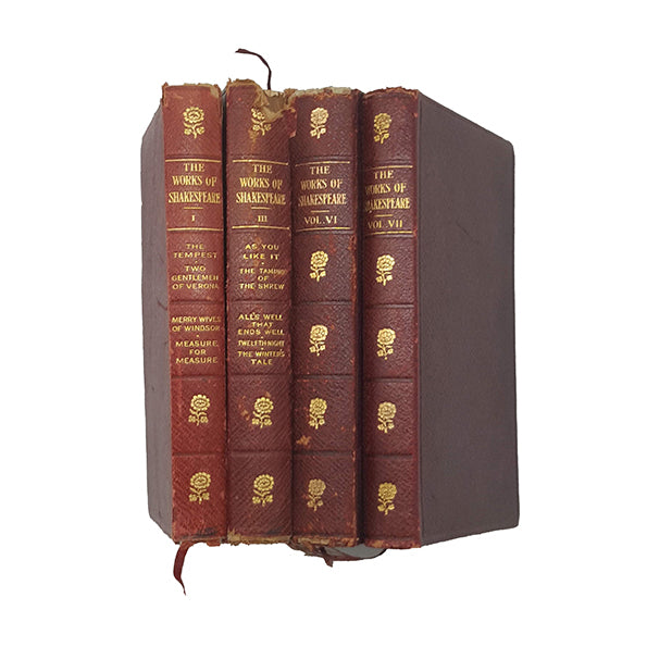 Shakespeare Collected Works - Henry Frowde, 1911 (4 Books)