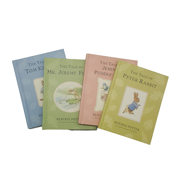 Beatrix Potter’s Peter Rabbit, Tom Kitten, Jemima Puddleduck, Jeremy Fisher - Warne, 2002 (4 Books)