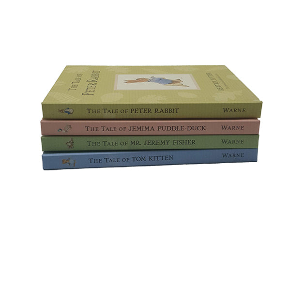 Beatrix Potter’s Peter Rabbit, Tom Kitten, Jemima Puddleduck, Jeremy Fisher - Warne, 2002 (4 Books)