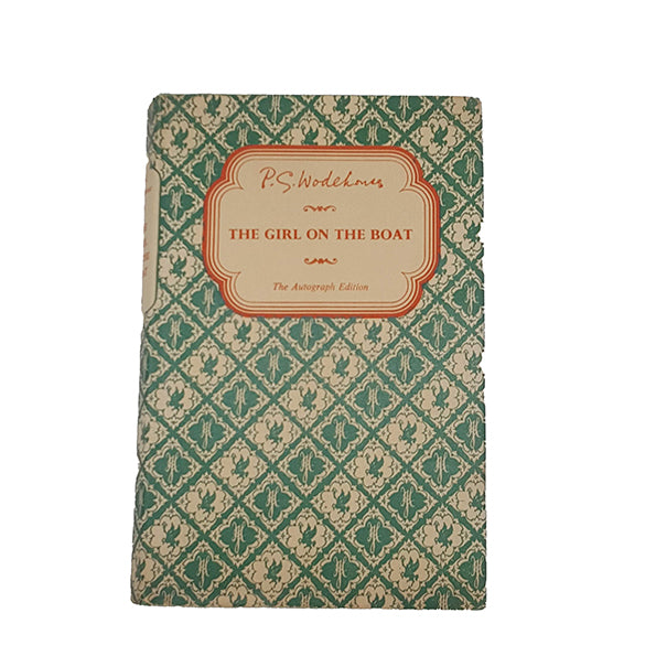 P. G. Wodehouse's The Girl On The Boat - Herbert Jenkins, 1956