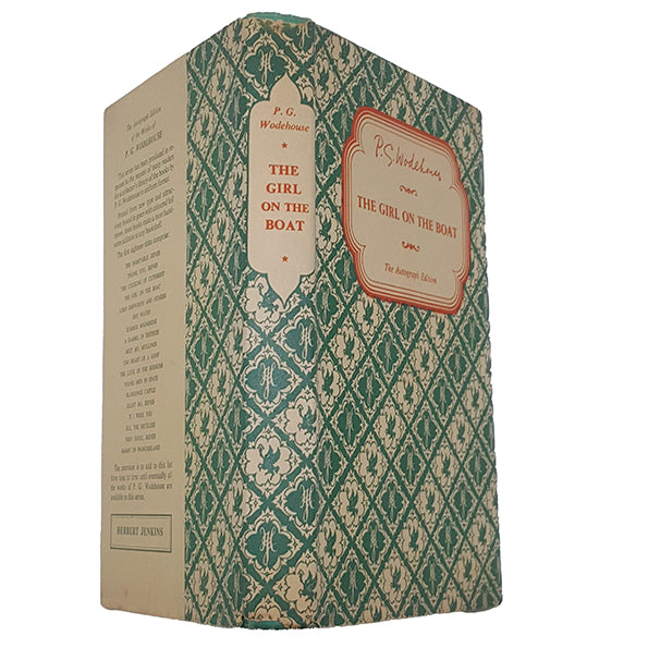 P. G. Wodehouse's The Girl On The Boat - Herbert Jenkins, 1956