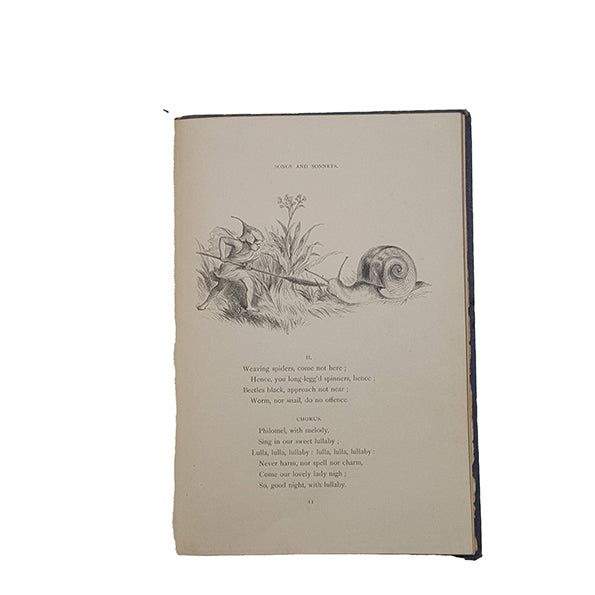 Shakespeare's Songs and Sonnets illustrated by John Gilbert - Sampson Low, 1863