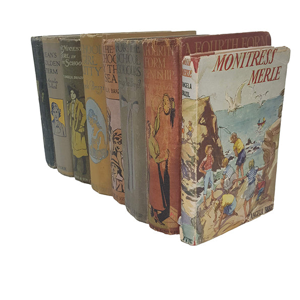 Angela Brazil Collected Works - Blackie, (8 Books)