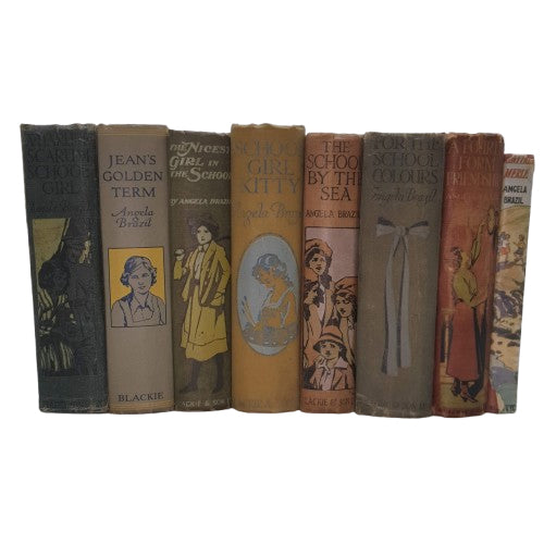 Angela Brazil Collected Works - Blackie, (8 Books)