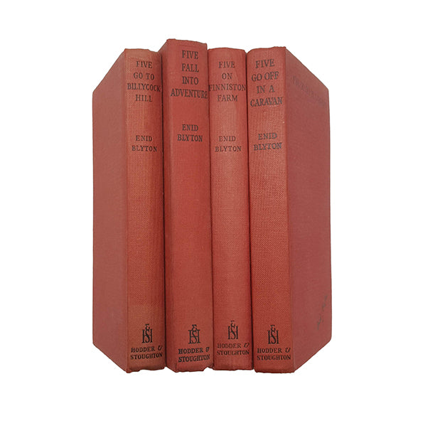 Enid Blyton's Famous Five Series - 1st Editions (4 Books)