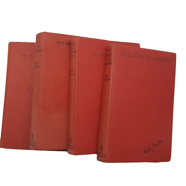 Enid Blyton's Famous Five Series - 1st Editions (4 Books)
