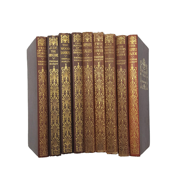 Thomas Hardy Collected Works  - Macmillan, 1920-9 (9 Books)