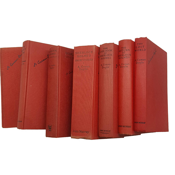 A. Conan Doyle Collected Works (7 Red Books)