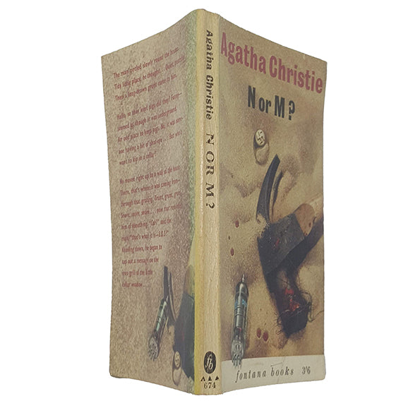 N or M? By Agatha Christie - Fontana, 1964