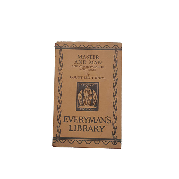Tolstoy's Master and Man - Dent, 1930