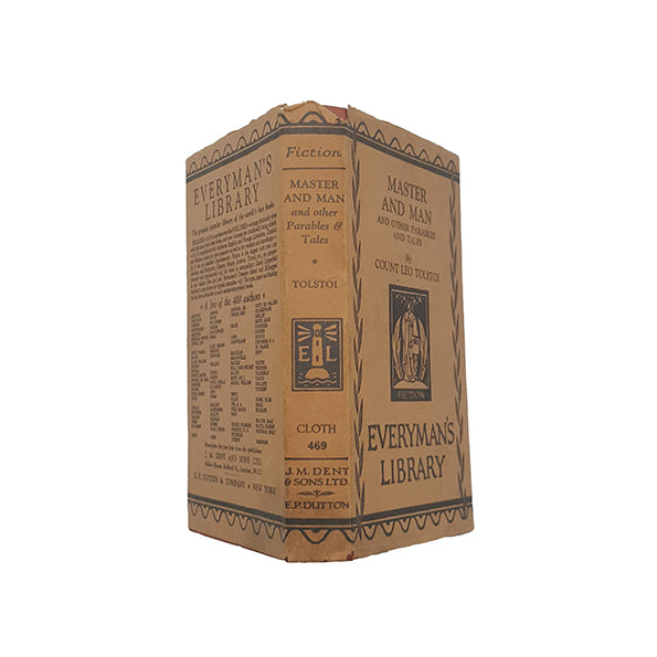 Tolstoy's Master and Man - Dent, 1930