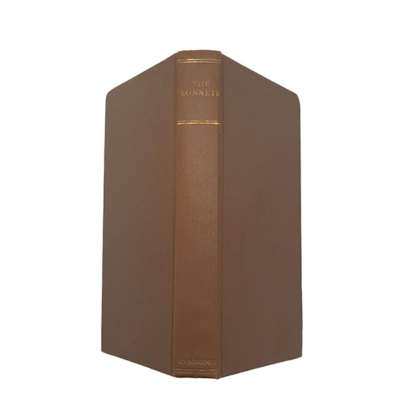 The Sonnets by William Shakespeare edited by John Dover Wilson - Cambridge 1966