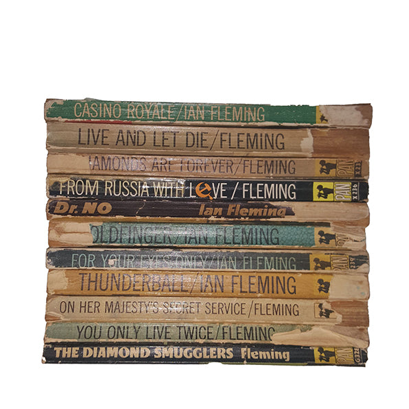 James Bond 007 Collection by Ian Fleming - 11 Pan Books, c.1960