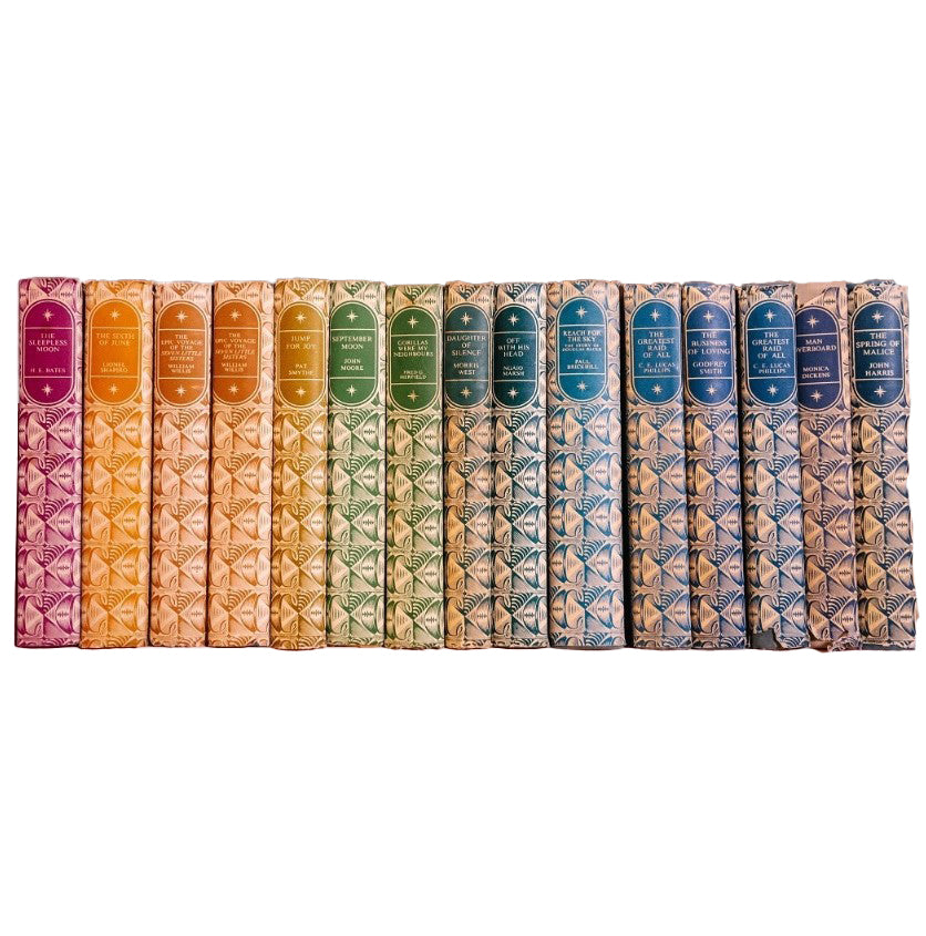 Books by the Foot: Patterned Rainbow Collection
