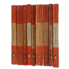 Books by the Foot: Horizontal Stripe Orange Penguin Paperbacks