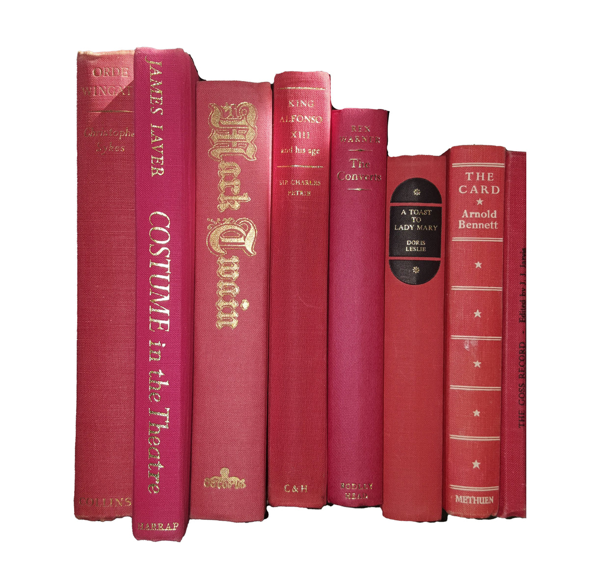 Books by the Metre: Vintage Pink