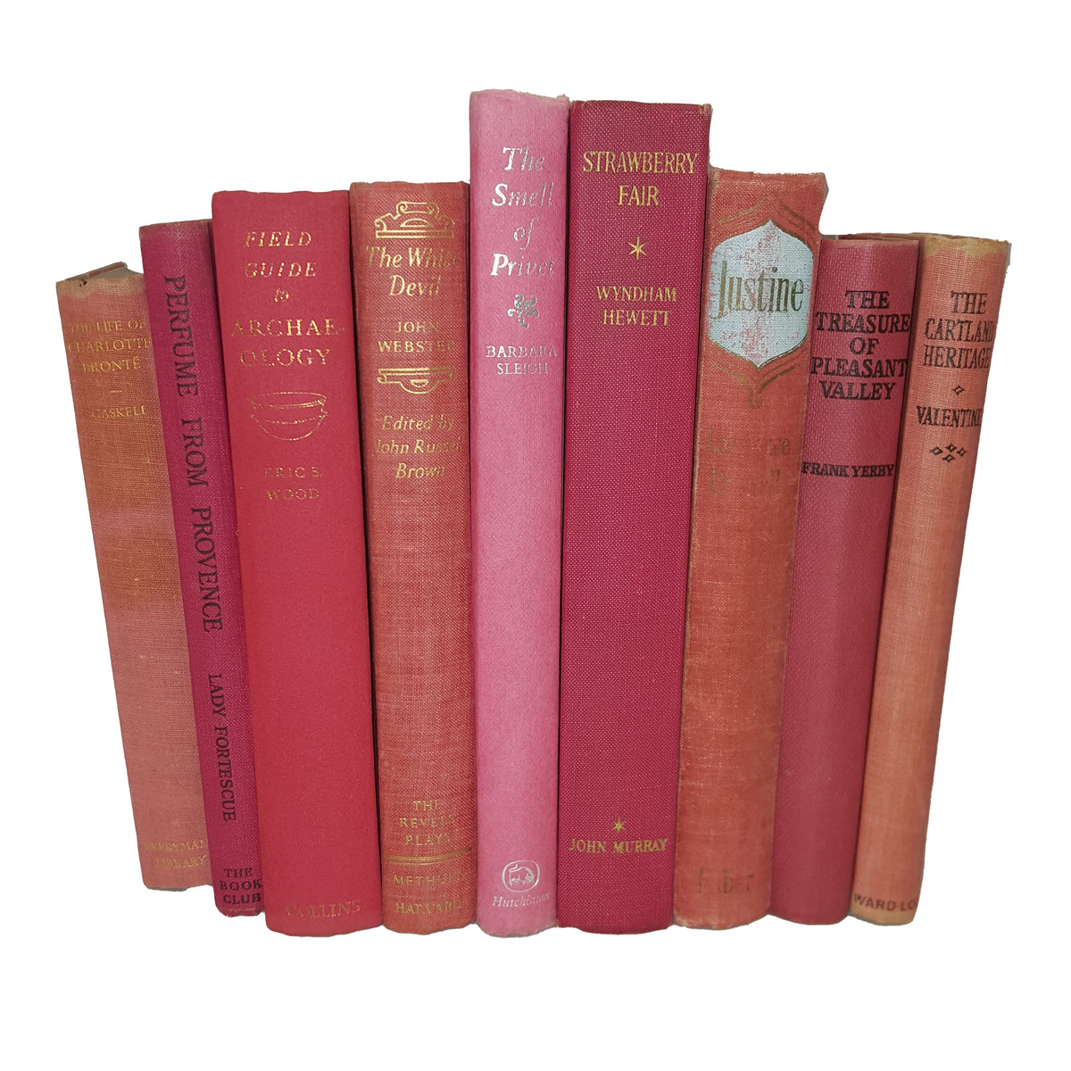 Books by the Metre: Vintage Pink