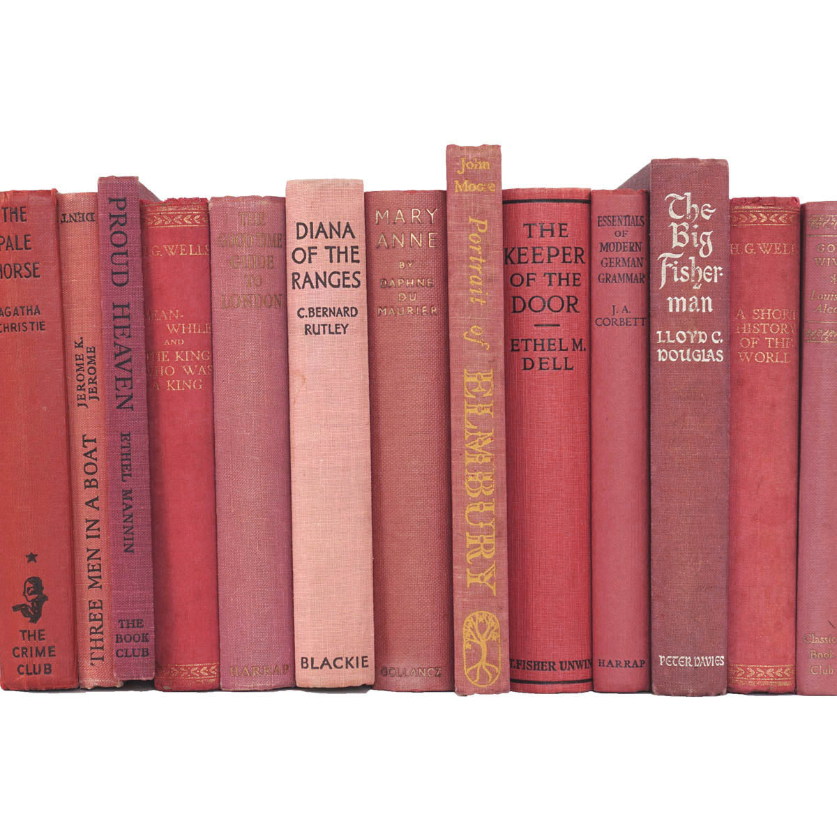 Books by the Metre: Vintage Pink