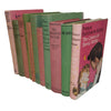 Books by the Metre: Vintage Pink & Green